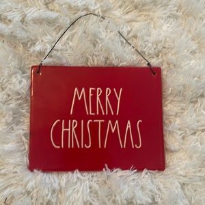 Rae Dunn Holiday Merry Christmas Sign